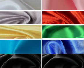 Бант из атласной ткани - цвета 